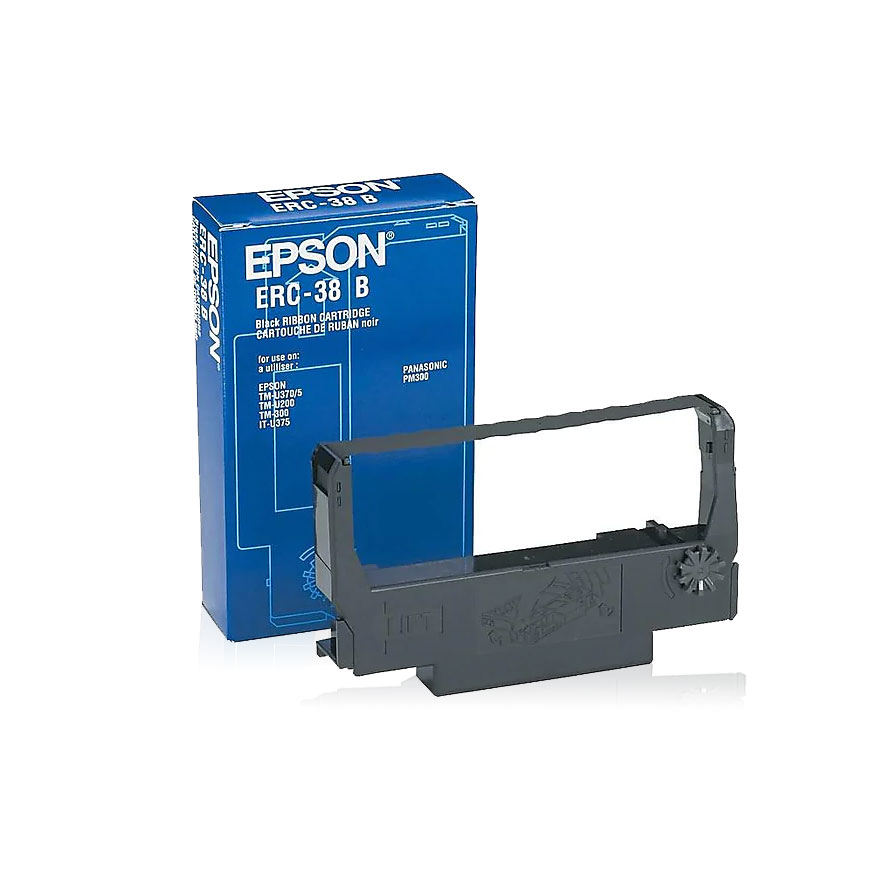 Epson Brand ERC-38B Black Printer Ribbons